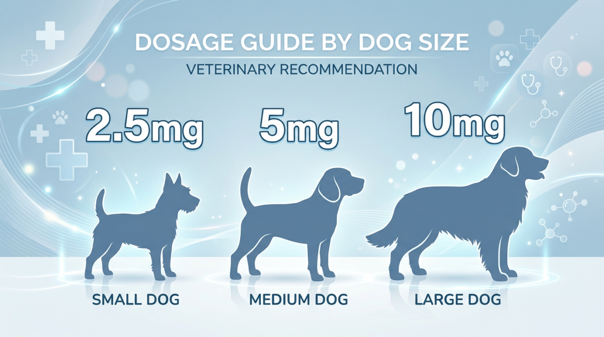 Can Dogs Take Claritin?  狗狗氯雷他定剂量对照表，按体重区间标注推荐毫克数