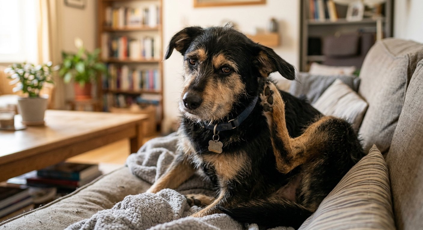 dog ear infection treatment — pet care illustration - dog ear infection treatment options