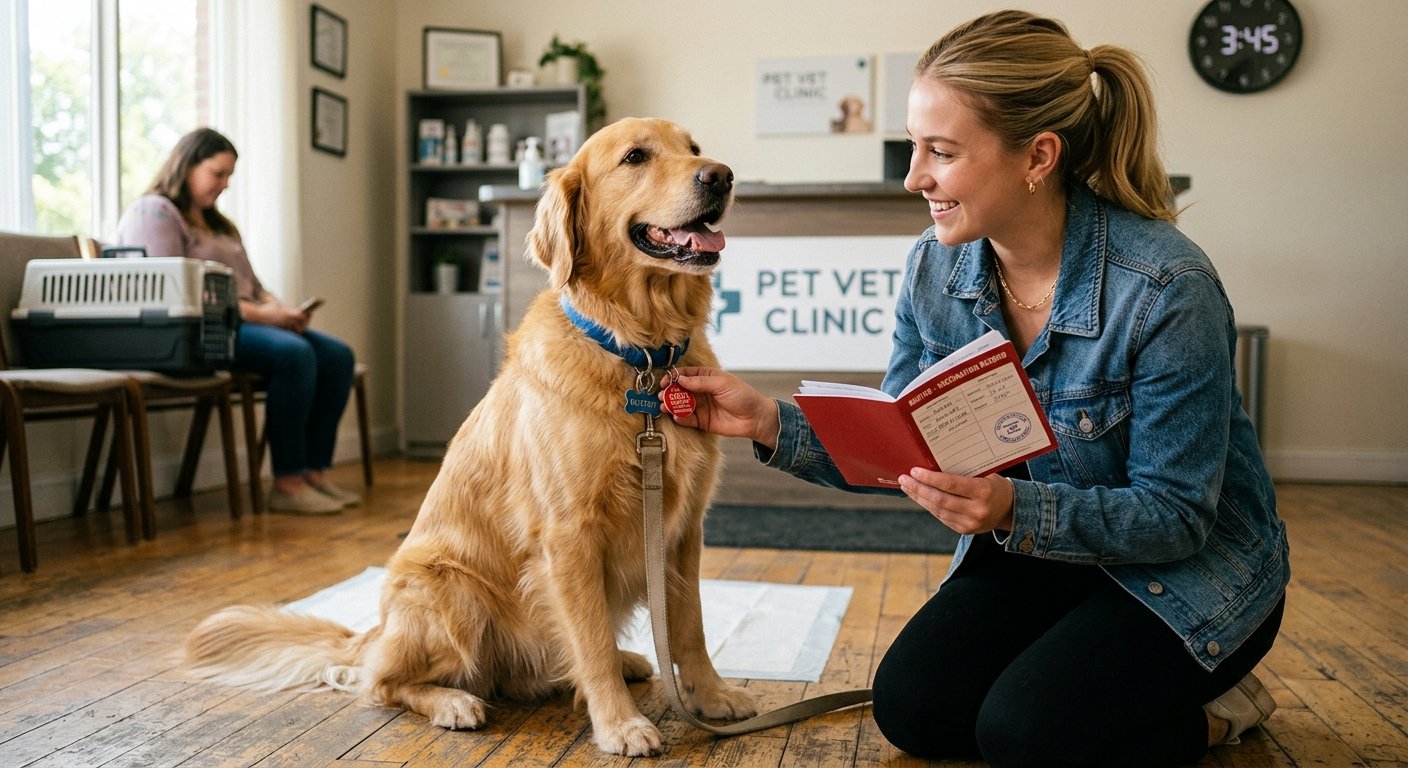 how long does rabies vaccine last in dogs — pet care illustration