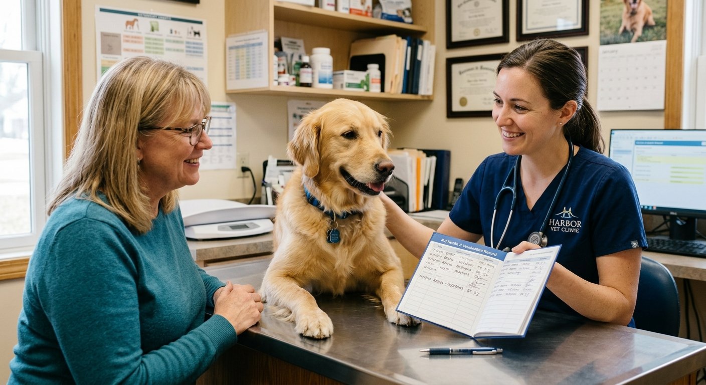 how long is rabies vaccine good for dogs — pet care illustration